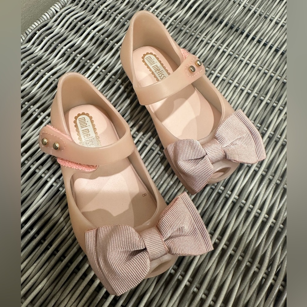 Mini Melissa Ultragirl Sweet Pink Beige Blush 5 baby girl
